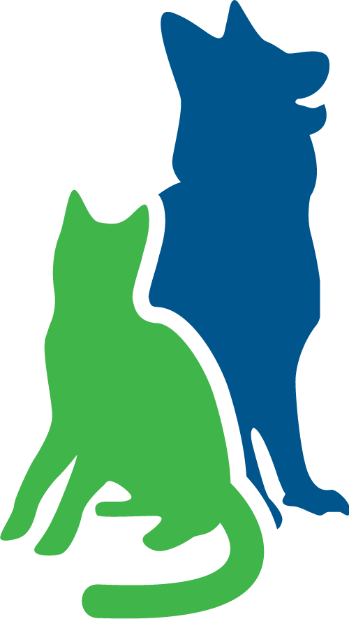 Cat and dog icon (Colour) - Counties Kennels and Cattery